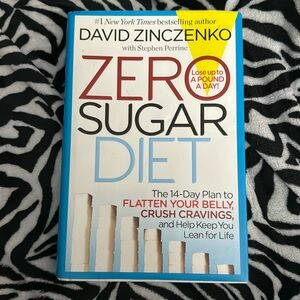 HARDCOVER BOOK ZERO SUGAR DIET